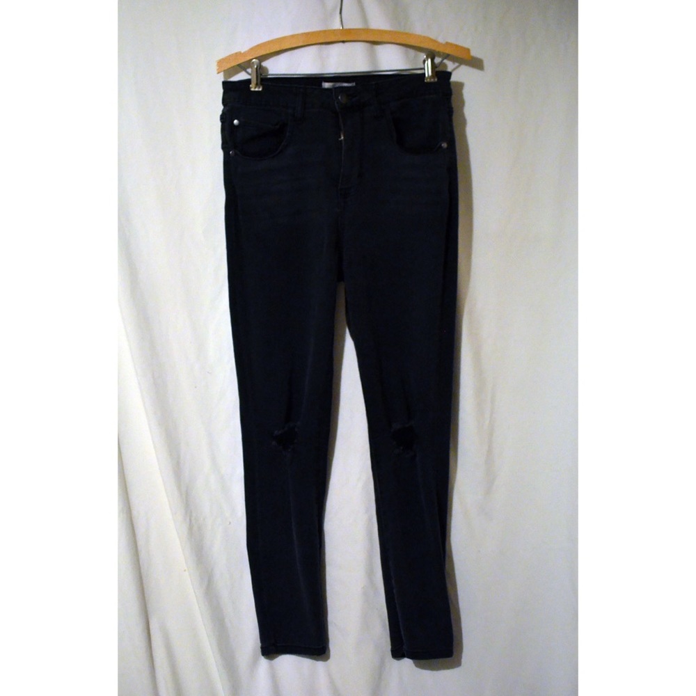 Abound High Rise Distressed Jeans